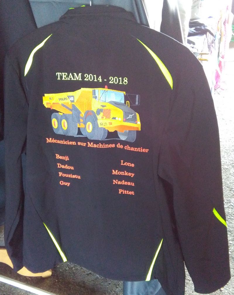 Veste Team 2014-2018